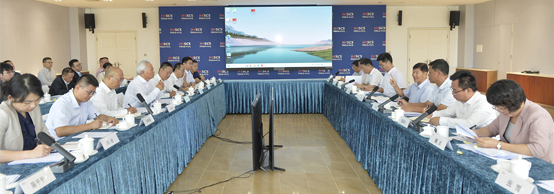 刘小明在中国南海研究院、华阳海洋研究中心调研