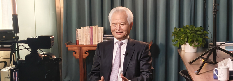 吴士存在京接受央视“铁鉴”栏目组专访